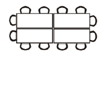 Block Bestuhlung